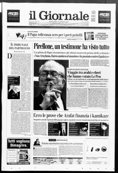 Il giornale : quotidiano del mattino